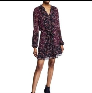 Paige Sonoma silk floral dress, Sz Small